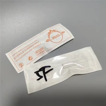 100 шт 5F постоянный макияж бровей Губы небольшой Наконечник иглы татуировки шапки насадка для солнце и огромное солнце G-8650 G-9740 машины