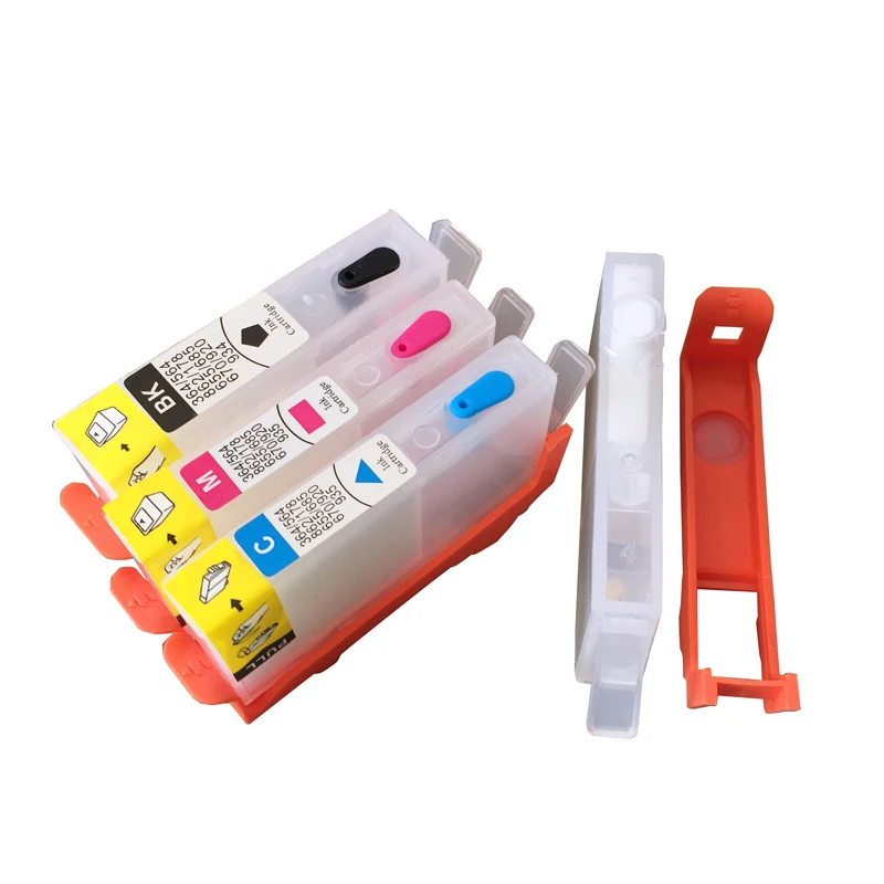 4 цвета шт для HP178 178XL многоразовый чернильный картридж HP Photosmart 5510 5515 6510 7510 B109a B109n