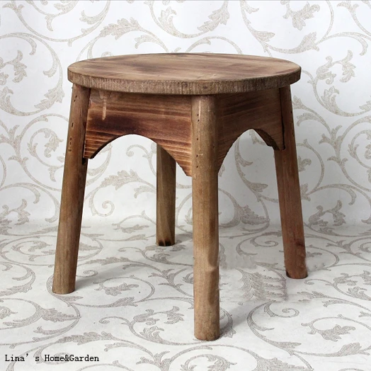 Handcrafted Farm Solid Footrest Rustic Round Wooden Stools Wooden Stool Round Wood Stoolwooden Round Stool Aliexpress