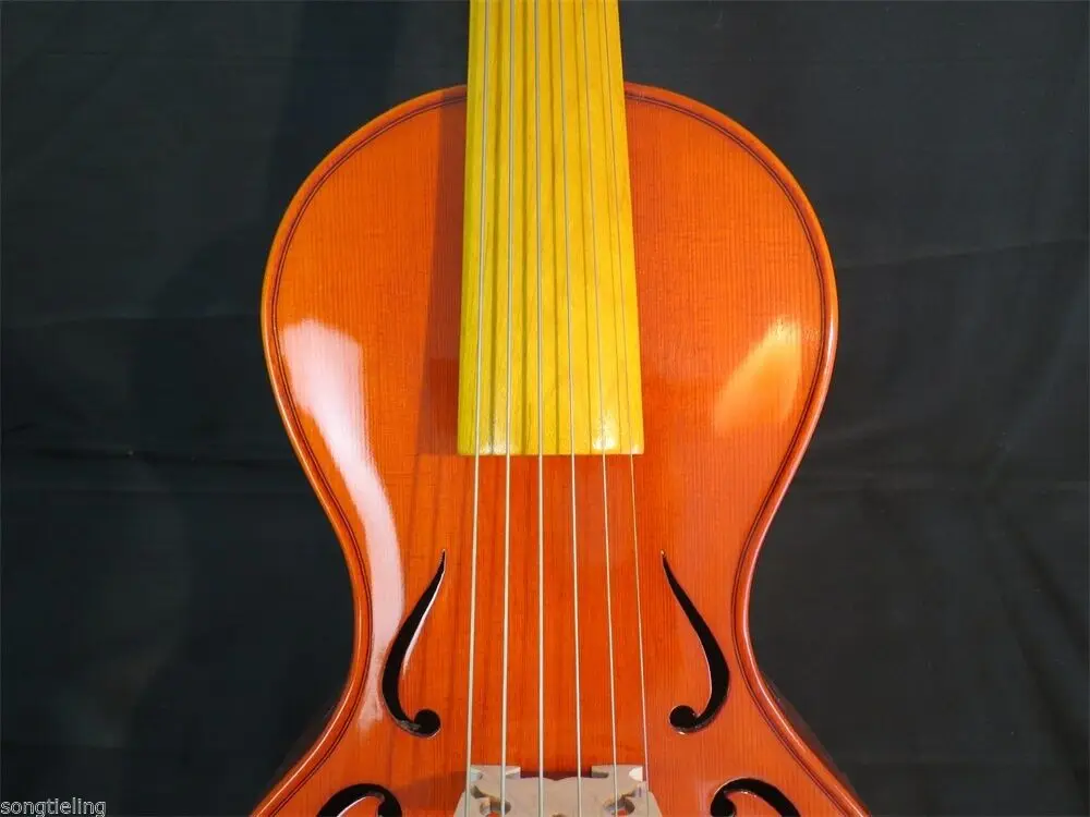 Baroque style SONG Maestro 6 string 15" treble viola da gamba,powerful sound#9442