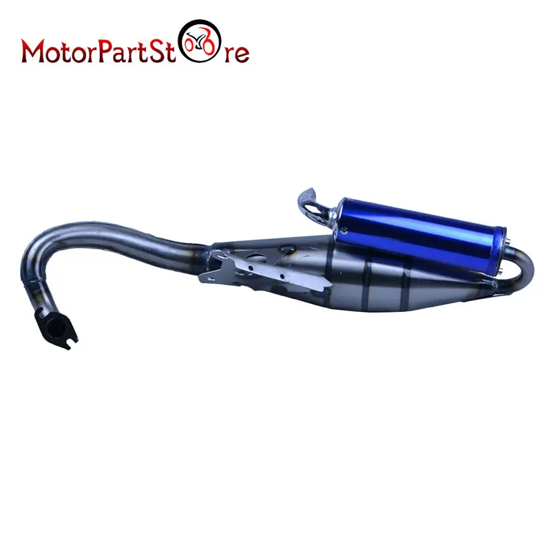 Full Exhaust System Muffler Pipe Scooter Moped Racing For Yamaha JOG50