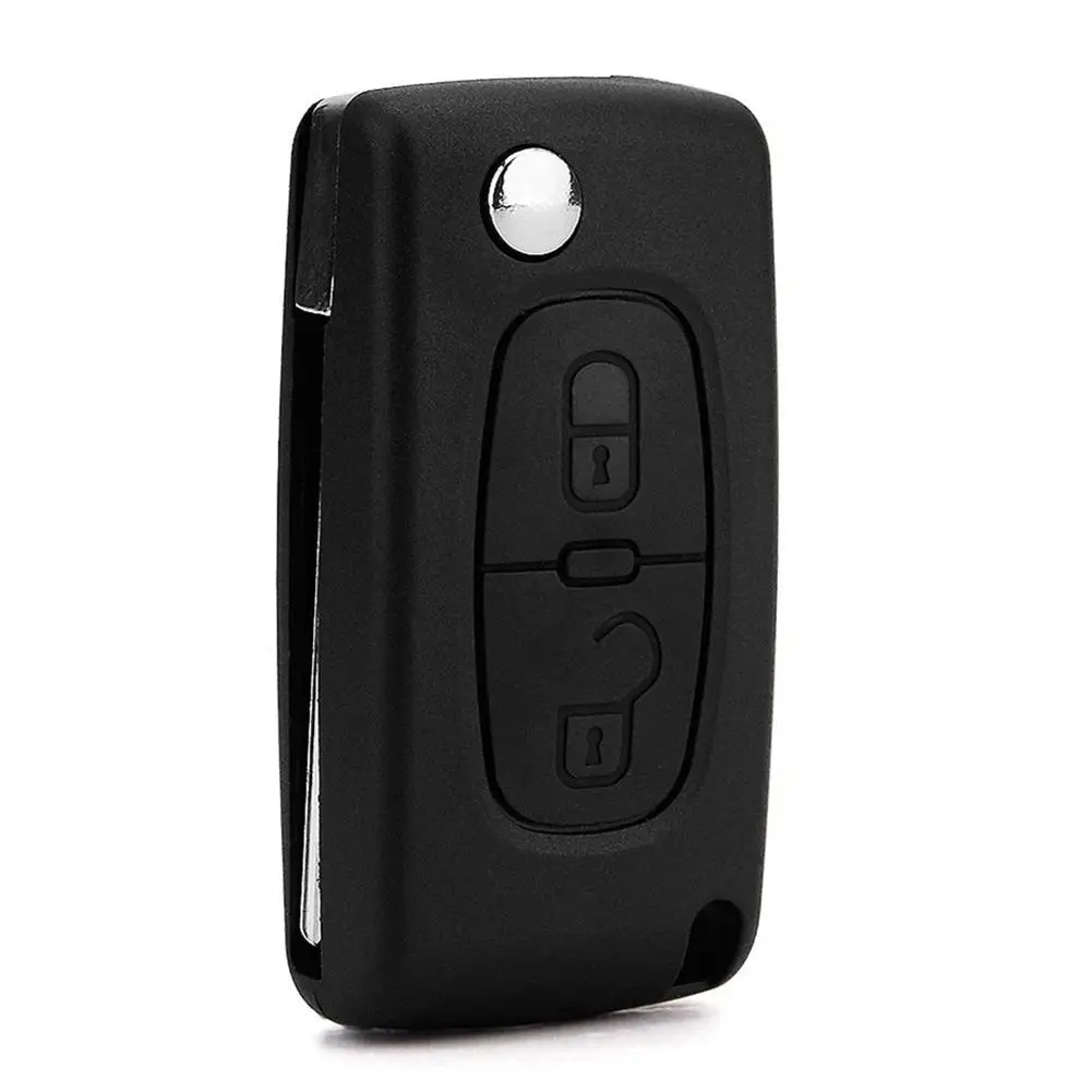

Car Replacement Flip 2 Button Auto Key Shell Case Cover for Peugeot 207 307