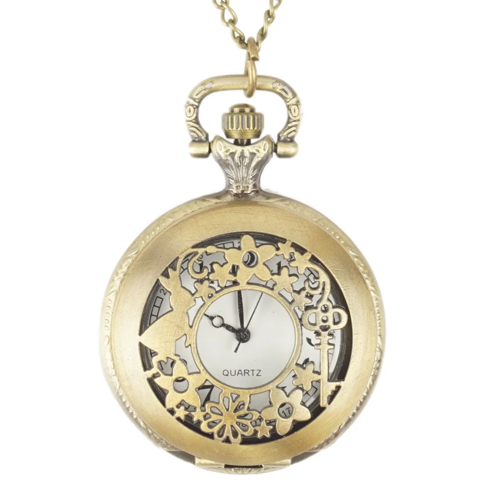 rabbit Wrist Pocket Watches Howllow FOB Watches Men Women Gift With