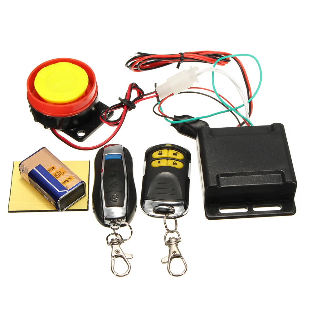 12 V Motor Scooter Anti-pencurian Alarm Keamanan Sistem dengan Remote Control untuk Honda-Intl