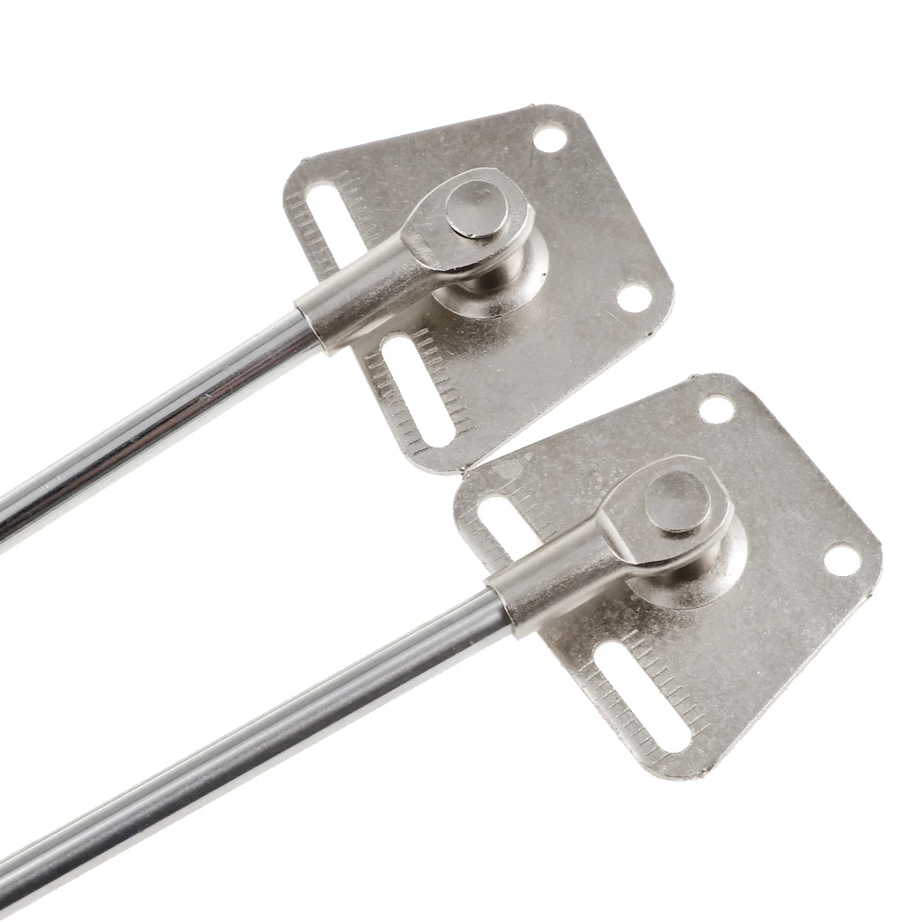 2-Pack 100N/25lb Cabinet Door Gas Strut Spring Lift Down Support Windows Heavy Lid Stay 237mm