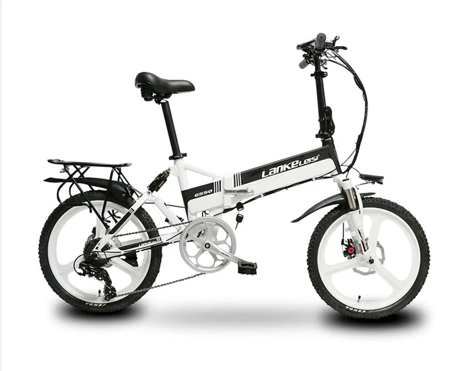  Smart Electric Bike 240W Two Wheels Electric Bicycle Foldable Portable 3 Knife Wheel Electric Scoot