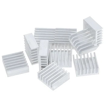 

10pcs 14*14*6mm Aluminum heatsink electronic chip radiator cooler Hot sale