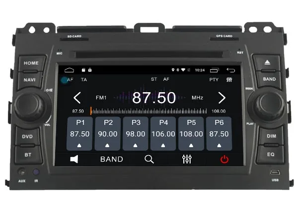 Discount 7" Android 6.0 Car DVD for Toyota Land Cruiser Prado J120 2002-2009 with Calling Function Support & Full Video Output Function 5 Discount 7" Android 6.0 Car DVD for Toyota Land Cruiser Prado J120 2002-2009 with Calling Function Support & Full Video Output Function 5