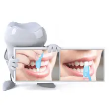 7pcs Set Teeth Cleaning Kit Teeth Burnisher Polisher Whitener Stain Remover Safe Wipe Off Dental Whitening Dental Bleaching