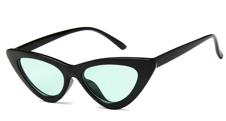 NICHOLAS, Ретро стиль, кошачий глаз, солнцезащитные очки для женщин, маленькая оправа, треугольные солнцезащитные очки, женские очки, Oculos De Sol Feminino Lunette Soleil - Цвет линз: 10