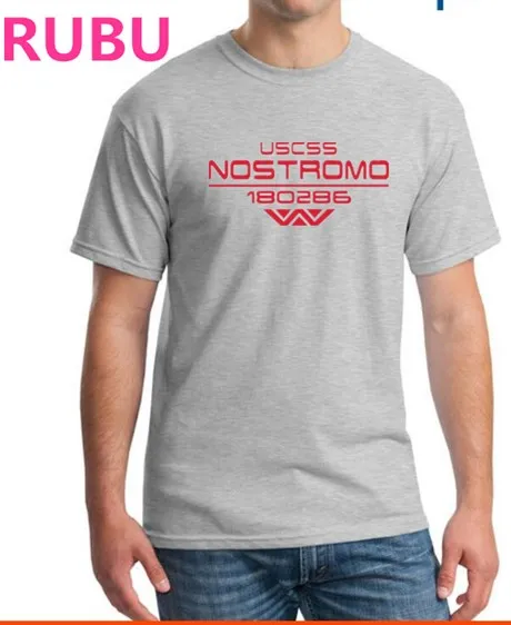 2017 футболка с рисунком USCSS nostromo Прометей чужой Weyland Yutani Футболка мужская