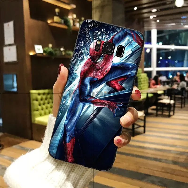 Babaite Marvel Comics Человек паук Homecoming популярный чехол для Galaxy S5 телефона на заказ s6 edge