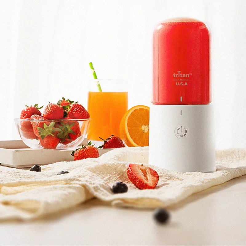

Portable Household Juicer USB Rechargeable Automatic Fruit Vegetable Multifunction Juicer Citrus Lemon Juice Machine