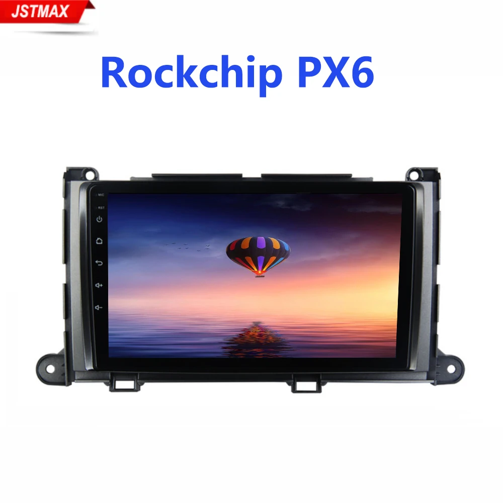 Android 9.0 Car Radio 2 Din multimedia GPS Navi for Toyota Sienna XL3 2010 2011 2012 2013 2014 PX6 DSP IPS HDMI 4Gb RDS WIFI