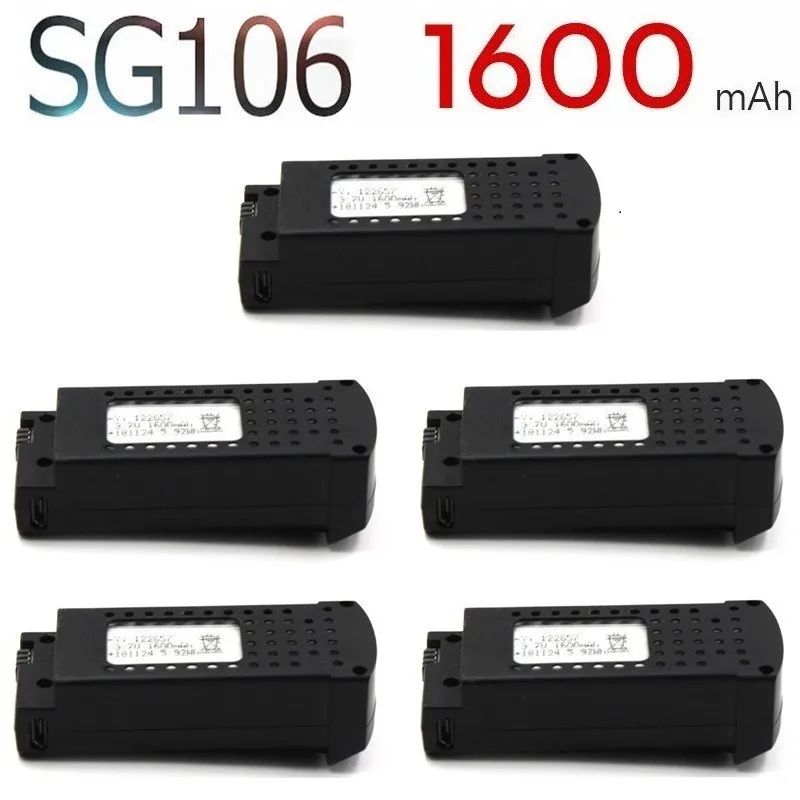 Оригинальный 1600mAh 3 7 V Lipo аккумулятор для SG106 RC вертолета квадрокоптера запасные