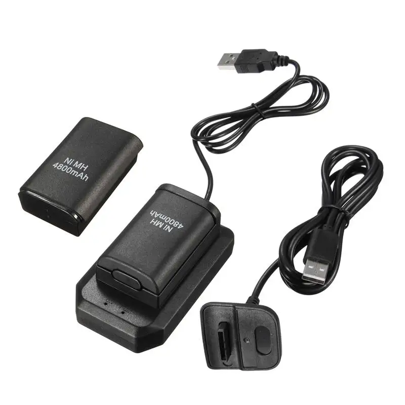 Аккумуляторная батарея 4 в 1 4800 мАч с зарядным устройством и Usb кабелем комплект