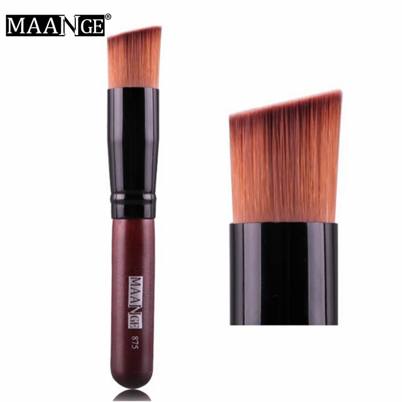 MAANGE Angled Flat Top Makeup Brush Foundation Concealer Contour