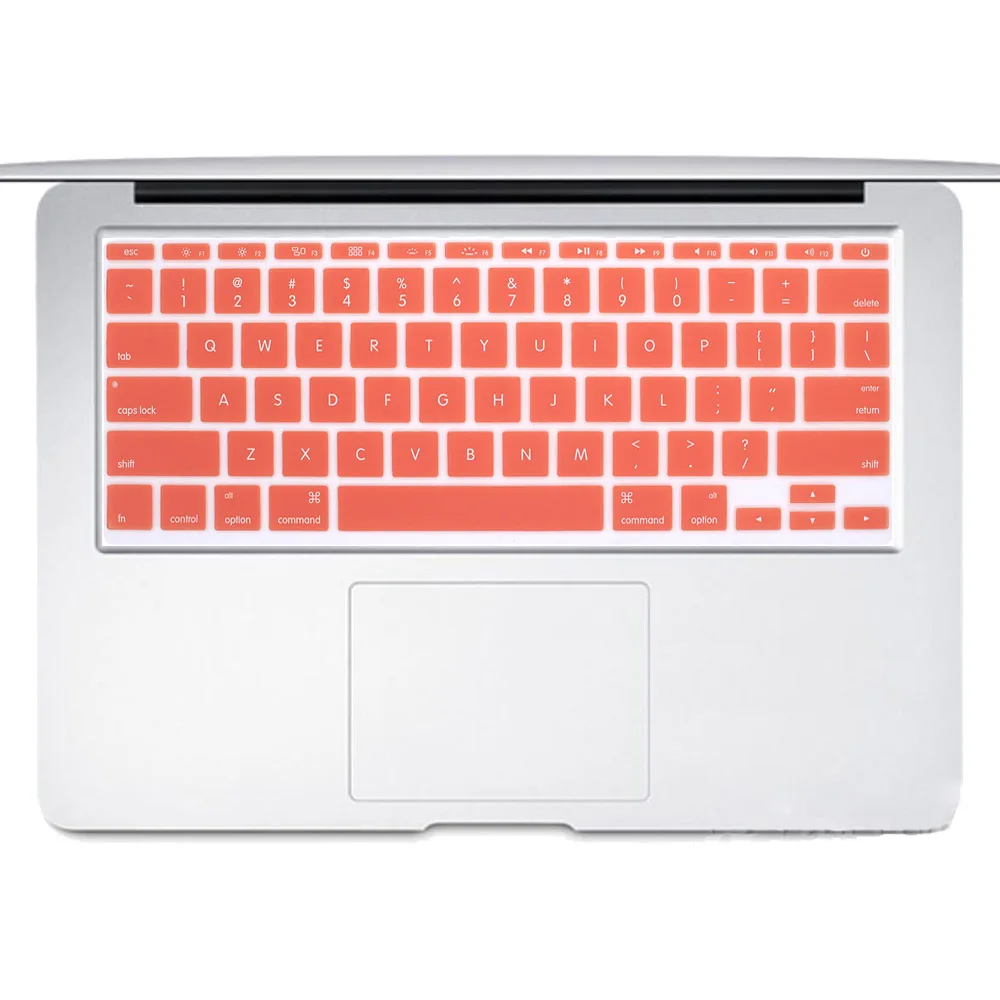 Redlai Водонепроницаемый английские буквы силиконовые клавиатуры чехол для Macbook Air 1" 11,6 A1465 A1370 устройство с клавиатурой US защитная пленка