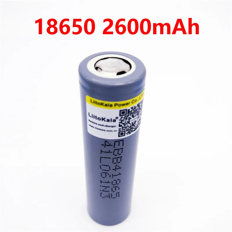 LiitoKala B4 18650 2600mah 3,6 V Battrey для B4, Мобильная мощность, фонарик, аудио, высокая мощность разряда, аккумулятор