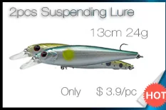 Artificial 3pcs 17.5cm 31.5g Lure 0-1M Wobbler Fish Japan Sea Water Trout Hard Plastic Minnow Fishing Bait Fly Carp Fishing Lure (2)