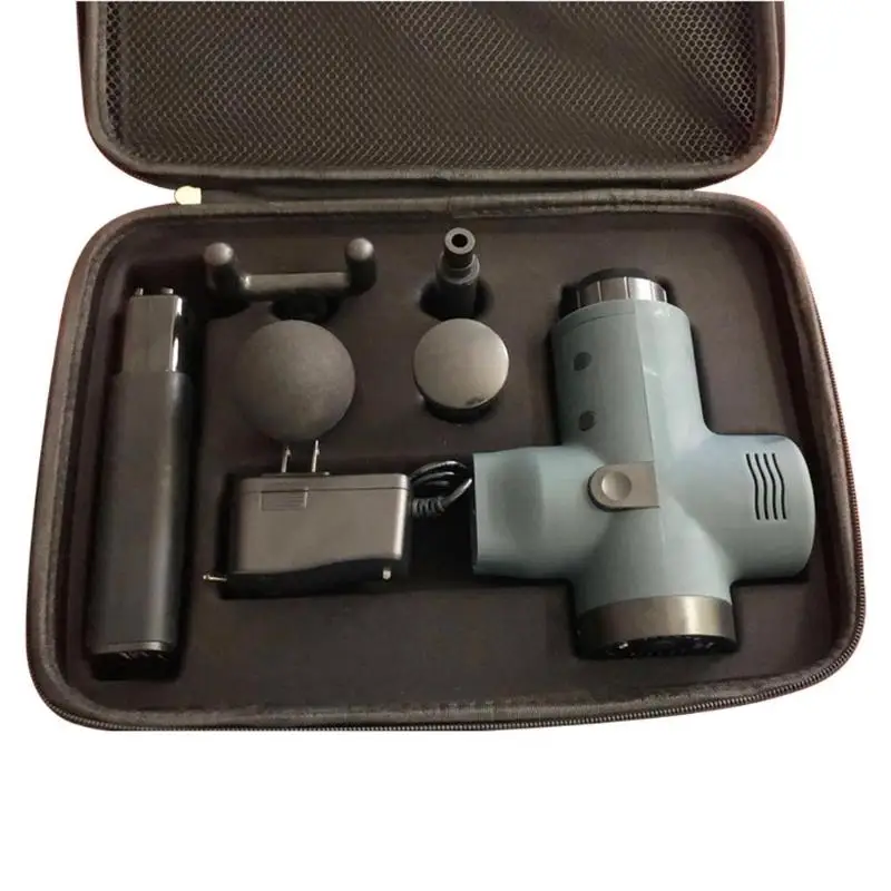 Portable Handheld Electric Massager Gun Women Men Body Muscle Massage Guns Fitness Sport Exercise Body Massage Tools Drop ship