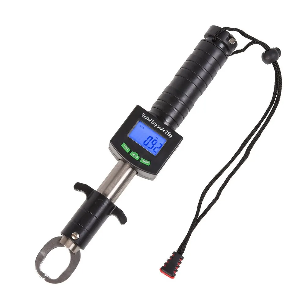 

Battlesea Digital Scale Fish Lip Grabber Fishing Tackle Grip Gripper With Scale Weight Water Resistant Scale
