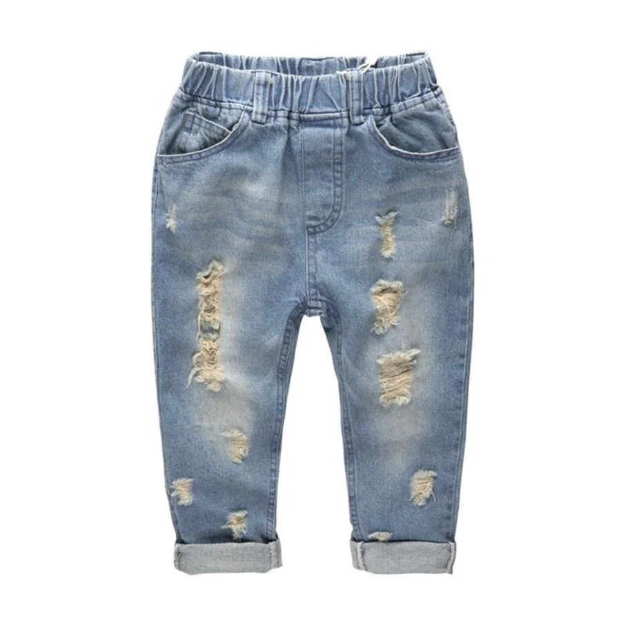 light blue ripped jeans kids
