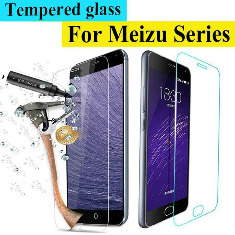 Ультратонкое закаленное стекло 9H для Meizu M2 M3 Note M2 Mini M1 MX4 MX5 MX4 Pro U10 U20 M3E, защитная пленка для экрана