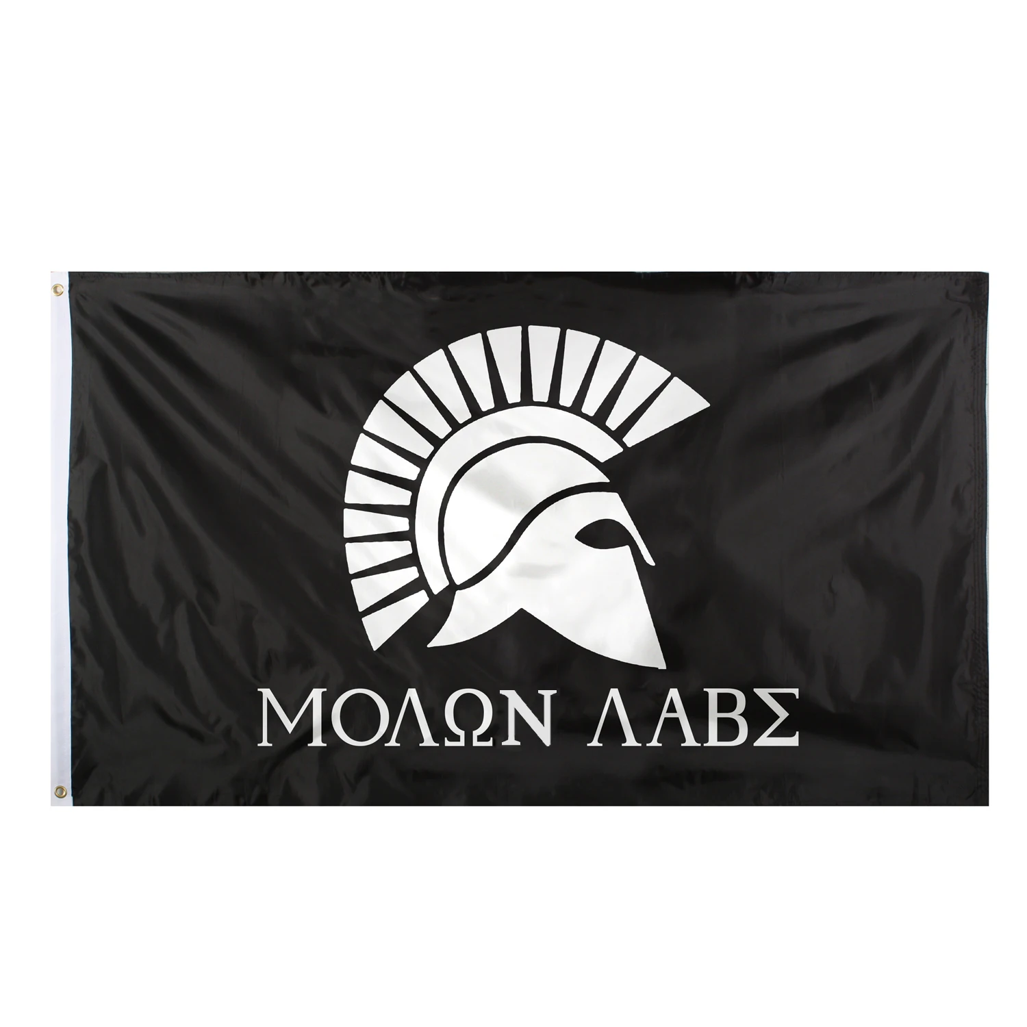A Висячие 90*150 см греческий Спартан приходят и взять его Molon Labe флаг для украшения - Цвет: A