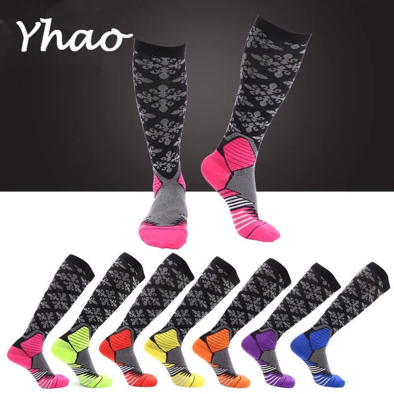 Yhao Long Distance Run Pressure Socks For Men & Women Marathon Riding