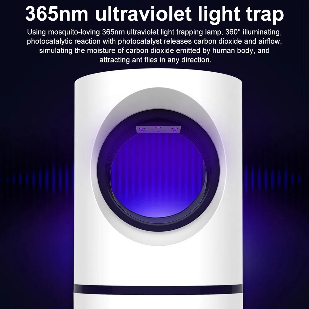 

Mosquito Killer Lamp LED Eco-friendly New USB Power Trap Pest Insect Killer Lamp Night Mosquito Fly Electric Repellent Control
