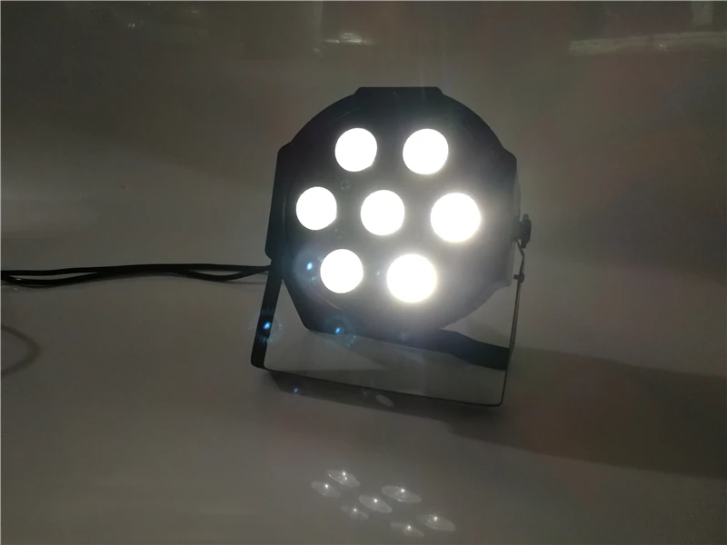 4 штуки/7x12 Вт led par свет rgbw 4 в 1 dmx512 par light профессия огни дискотеки