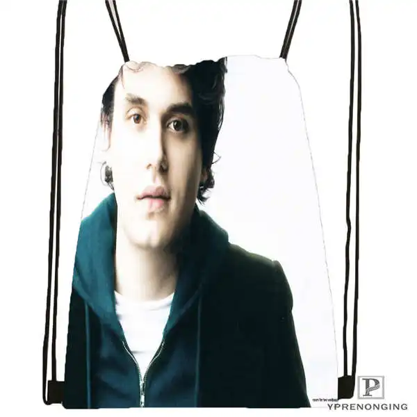 Custom john-mayer-@ 01-походная сумка на шнурке Cute Daypack Kids Satchel(черная спинка) 31x40 см#180611-03-125 - Цвет: Drawstring Backpack