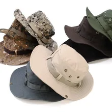 5 шт./партия Классическая американская армия Gi стиль Boonie шляпа для джунглей Ripstop Хлопок боевой Буш солнцезащитная Кепка