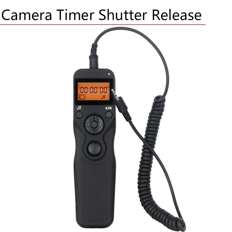 

Shoot Timer Shutter Release Pixel T3 for Canon 60D 70D 550D 600D 700D 750D 6D Remote Control Trigger Cable Camera Wireless Timer