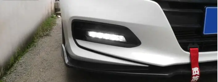 Дневные ходовые огни для Honda Accord 10th 2018 2019 светодиодный ные дневные