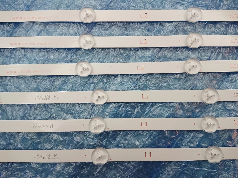 Новая 10 комплектов = 120 шт. сменная Светодиодная лента для LG 47LN 47LA 6916L 1174A 1175A 1176A 1177A