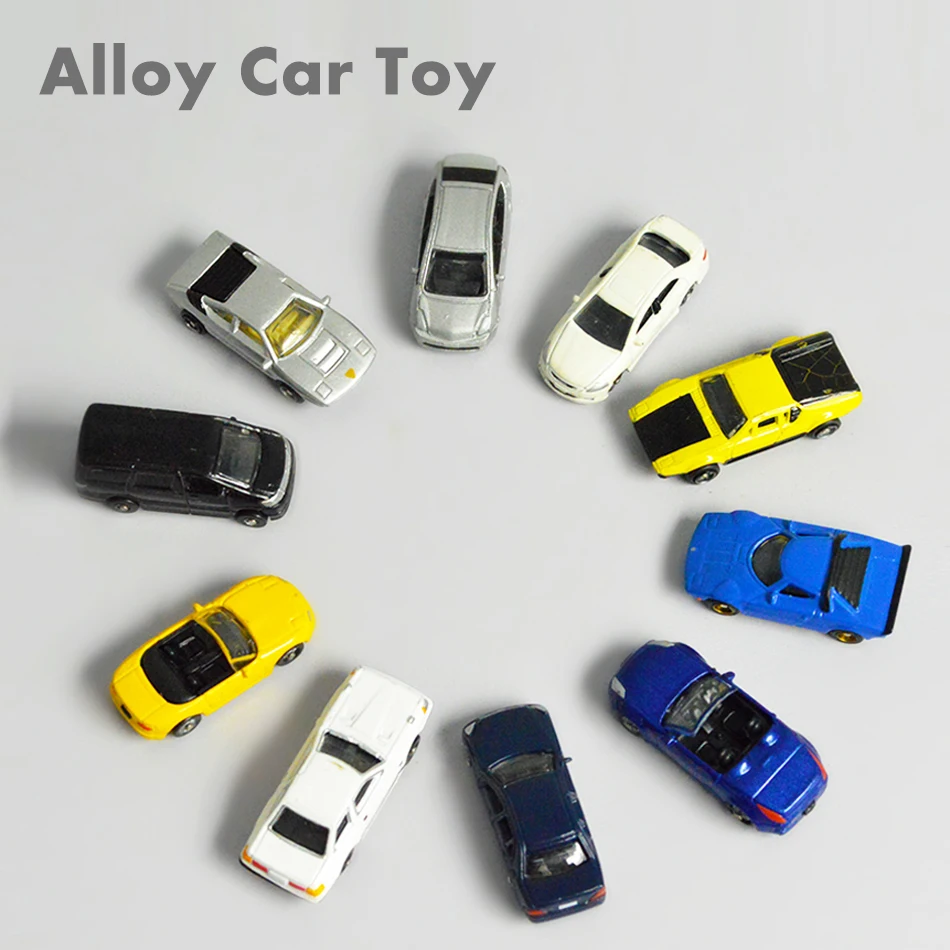 20 шт N масштаб 1:150 крутой металлический автомобиль модель миниатюрный сплав Модель автомобиля игрушки для детей или коллекция