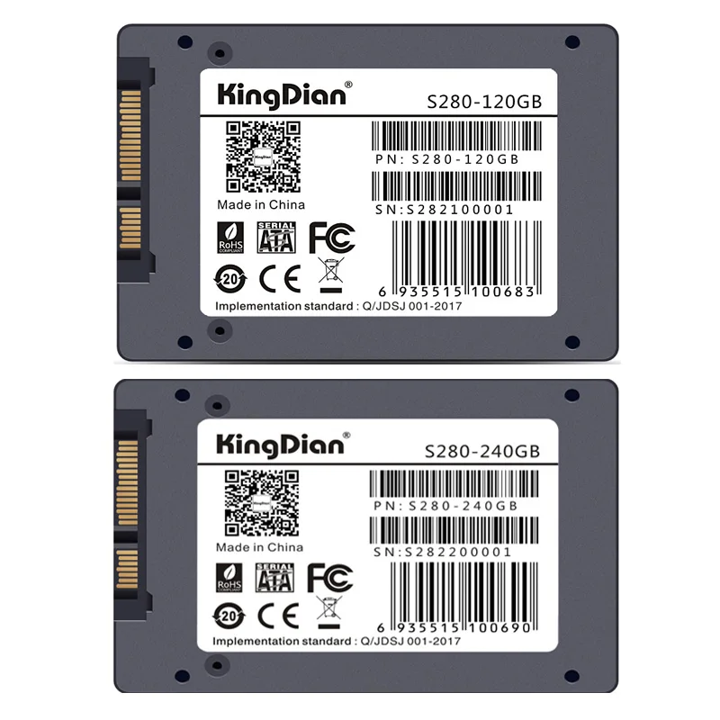 KingDian SSD жесткий диск SSD 240 GB 120 GB HDD 2,5 твердотельный диск для ноутбука Sata 240 GB Дискотека Дуро SSD диск 480 ГБ 500G 120 240 480 Бесплатная доставка