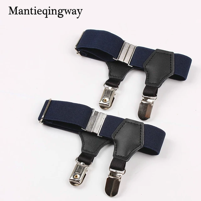Buy Mantieqingway Black Socks Holders Garters for Mens