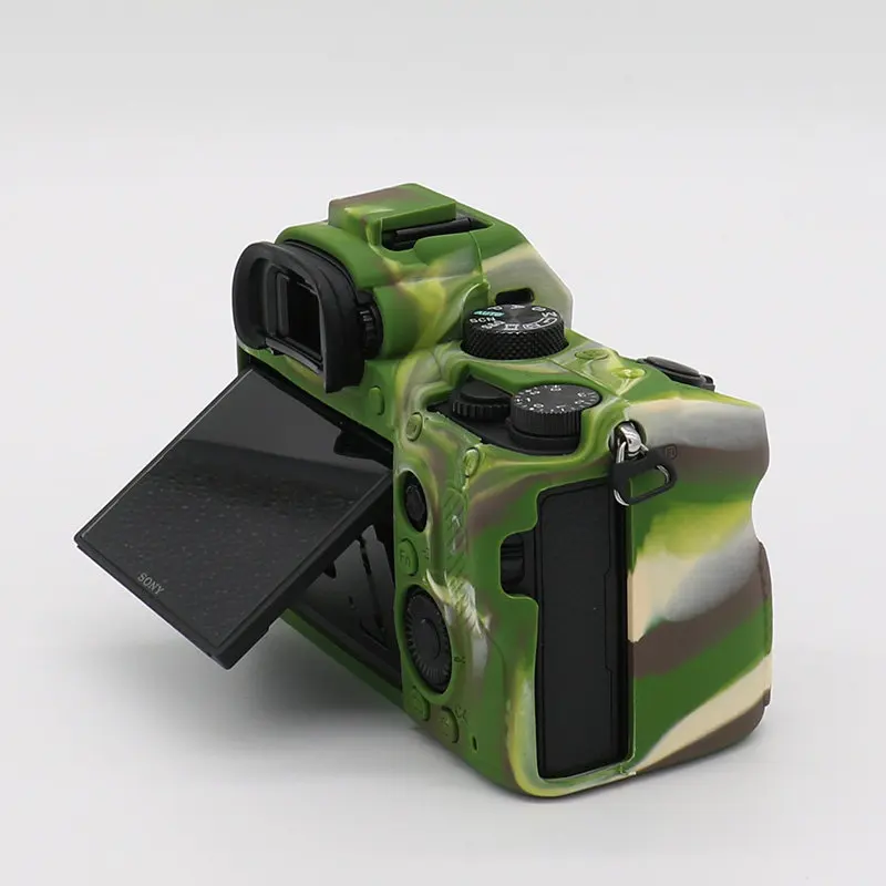 Силиконовая кожа брони чехол корпус протектор для sony A7 III/A7R III/A7M3 A7RM3/A9 ILCE-9/A7R IV A7RM4 камеры только