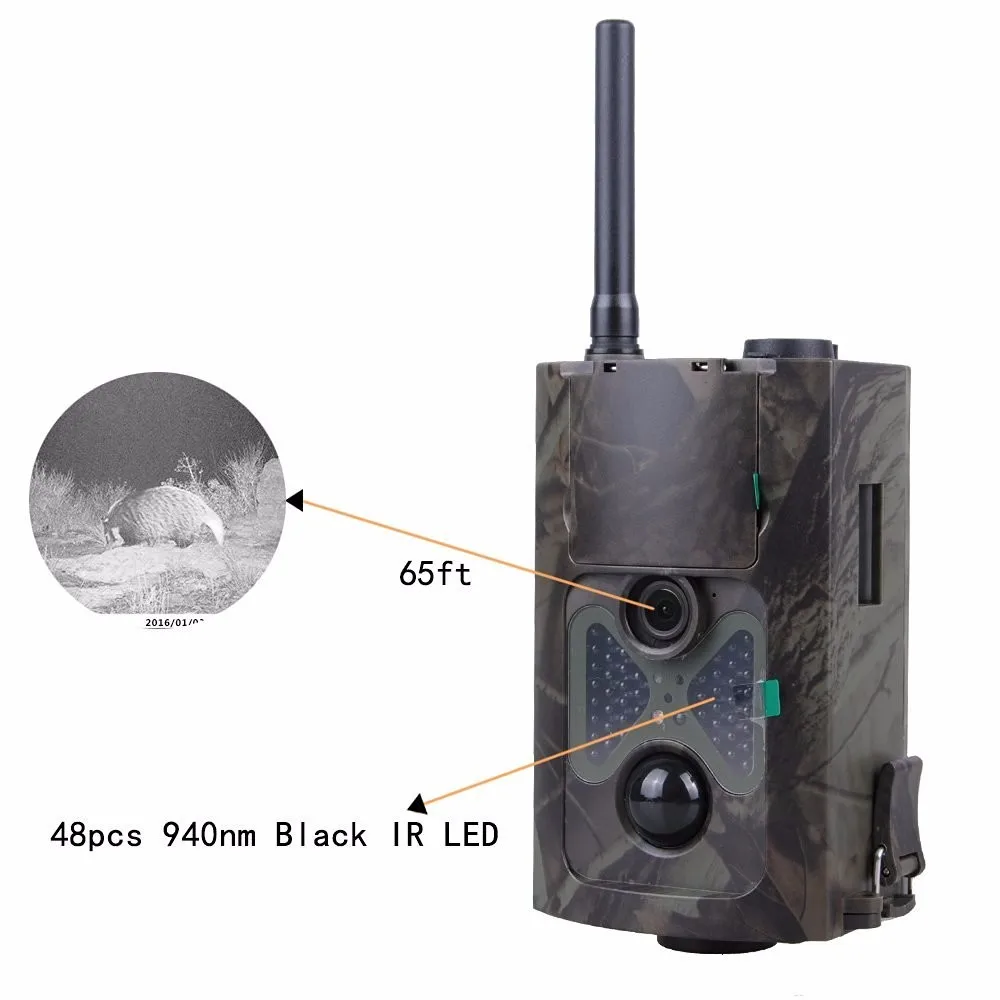 HC500M Hunting Deer Camera SUNTEK 12MP MMS/GSM/GPRS/E mail SMS Command