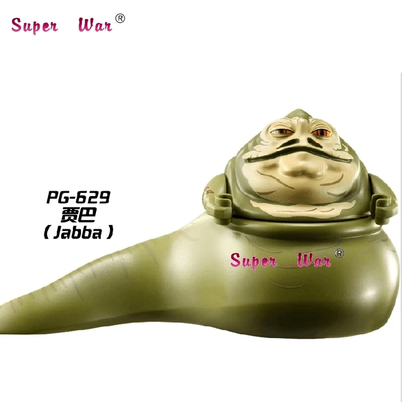 Одна, одна штука, ограниченная серия, Jabba The Hut, кирпичи, строительные блоки, модели, детские наборы, модели, игрушки для детей - Цвет: pg629