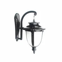 Ретро Открытый Водонепроницаемый настенный светильник для сада и коридора балкон Винтаж коттедж Алюминий Стекло Led E27 лампа для крыльца веранды на рост от 80 до 265 v 2069