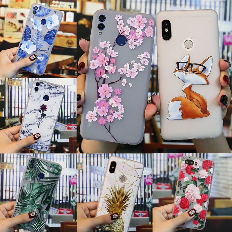 

3D Relief Silicone Case For Huawei Y6 2019 Cover TPU For Huawei Y7 Prime 2019 Y6 PRO 2019 Back Case Bumper ForHuawei Y 6 Y 7 Y5 2019 Phone Bag