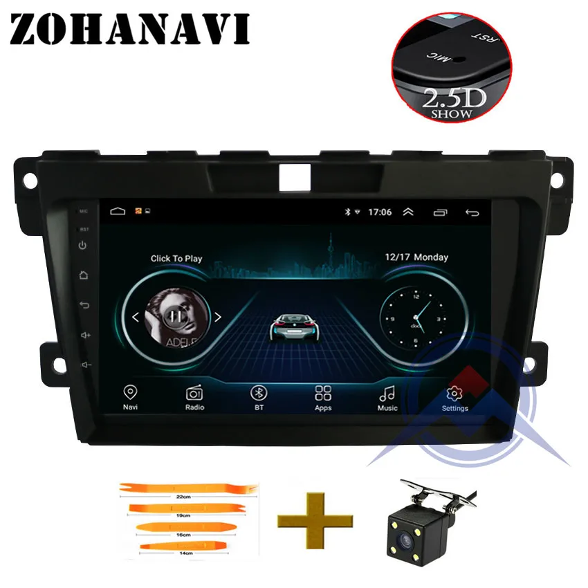 ZOHANAVI Android 9.0 car radio for Mazda CX-7 CX 7 CX7 Car multimedia DVD Player GPS Navigation build in wifi bluetooth maps ZOHANAVI Android 9.0 car radio for Mazda CX-7 CX 7 CX7 Car multimedia DVD Player GPS Navigation build in wifi bluetooth maps