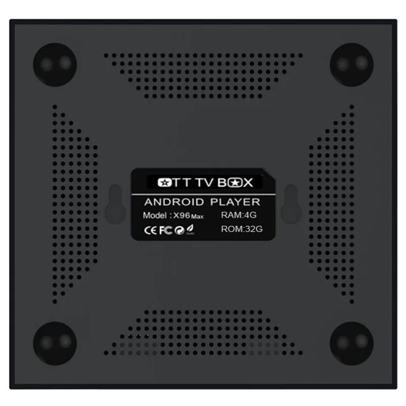 ТВ приставка X96MAX Android 8 1 Amlogic S905X2 LPDDR4 4 Гб 64 четырехъядерный 2 ГГц и 5 двойной Wifi Bluetooth