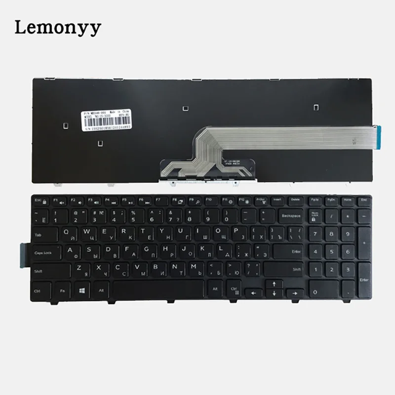 

Russian laptop Keyboard FOR DELL 0KPP2C SN8234 490.00H07.0L01 SG-63510-XUA 0JYP58 490.00H07.0D1D NSK-LR0SW 1D 01 keyboard