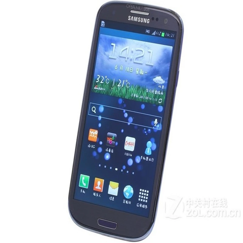 Мобильный телефон samsung Galaxy S3 I9300 четырехъядерный 4,8 дюймовый Android смартфон samsung i9300