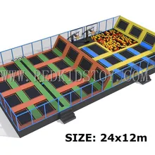 Китайская Прямая Фабрика батут Арена экспортируется в Бразилию HZ-049